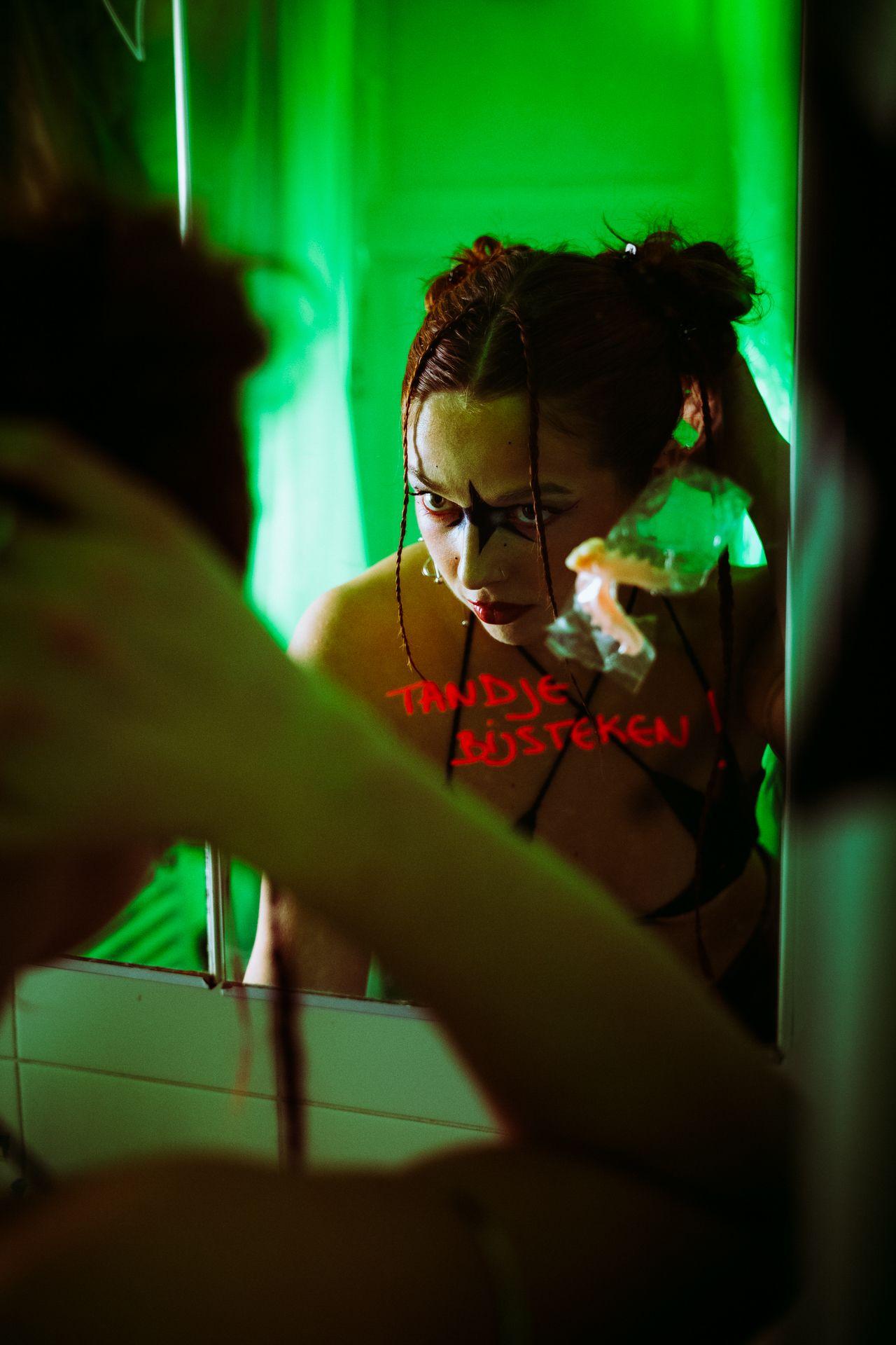 Artistic image with vibrant colors